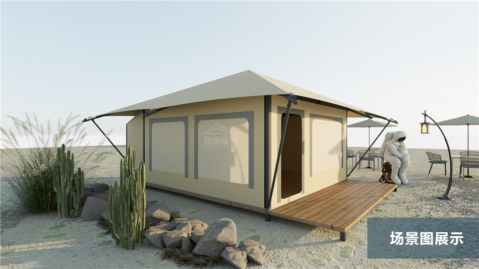 隐于林间的移动行宫|中站区星空酒店帐篷重塑荒野栖居美学